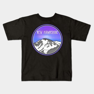 Mountains New Hampshire Kids T-Shirt